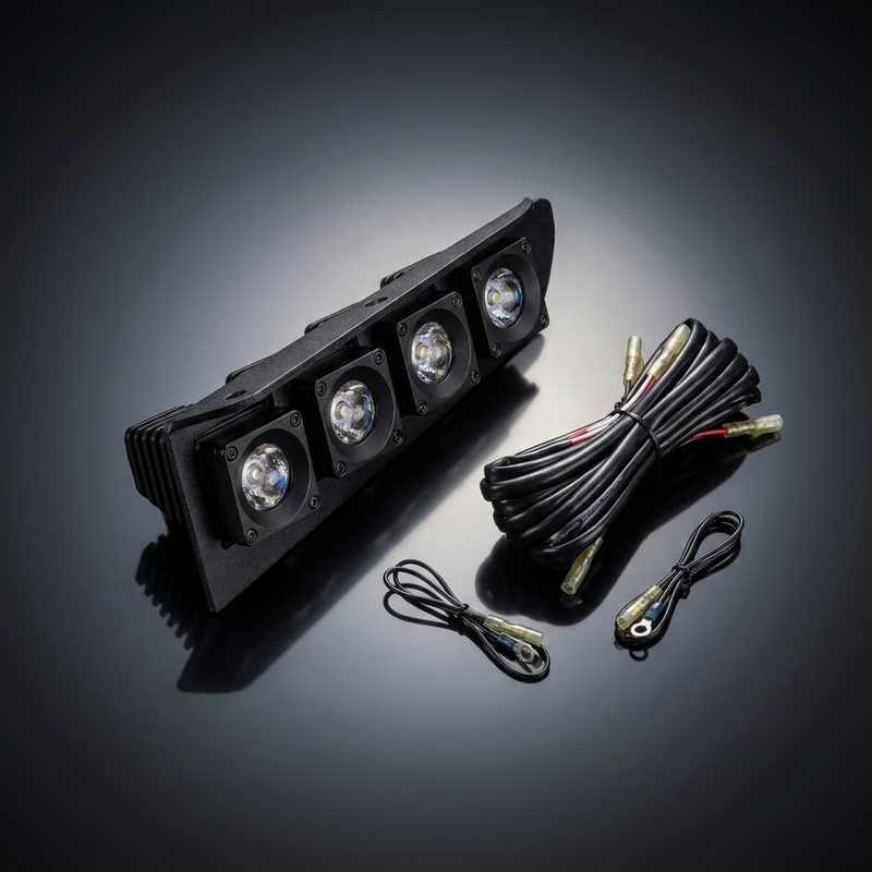 Load image into Gallery viewer, 2021+ Ford Bronco Modular Bumper Dual Function Fog Light Kit