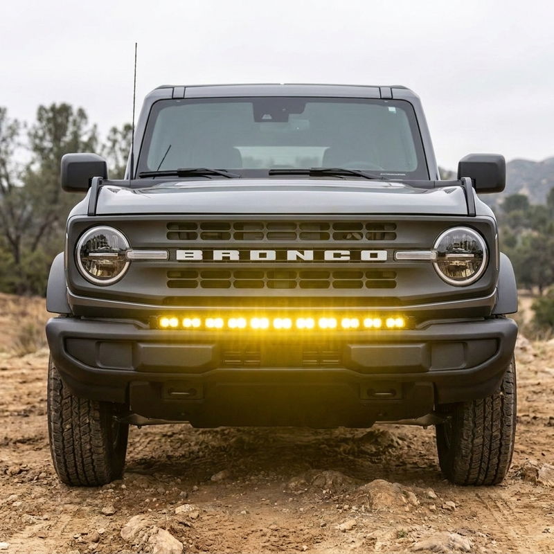 Load image into Gallery viewer, 2021+ Ford Bronco Standard Bumper 40in Light Bar PRO