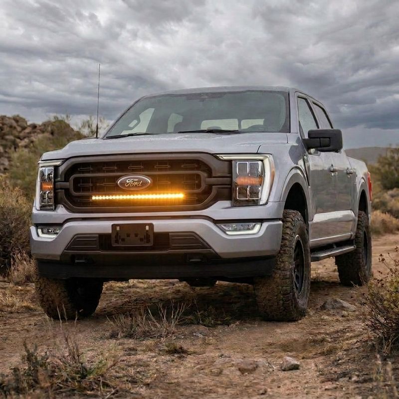 Load image into Gallery viewer, 2021-23 Ford F150 Single 30in Light Bar