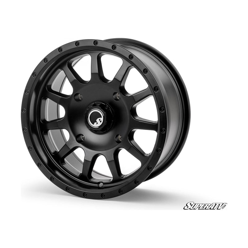 Load image into Gallery viewer, SuperATV - Highline Wheels 15X7 Wheels - Black