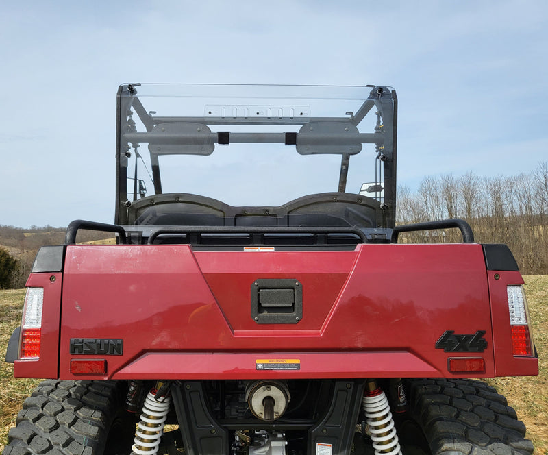 Load image into Gallery viewer, HiSun Sector 450 - 1 Pc Lexan Back Panel w/Vent, Clamp, and Soft Lower Panel Options