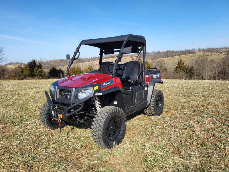 Load image into Gallery viewer, HiSun Sector 450 - Soft Top for Hard Windshield