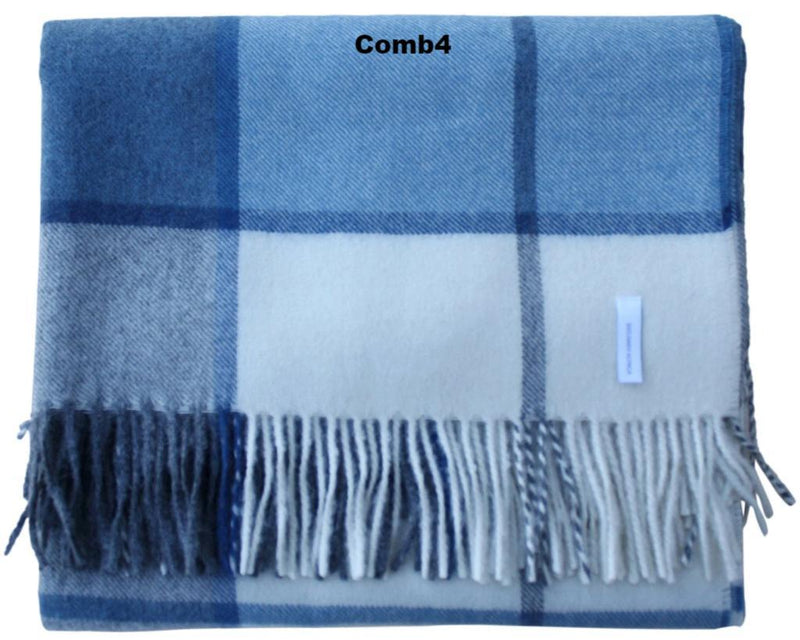 Load image into Gallery viewer, Horizon Stripe Alpaca Throw