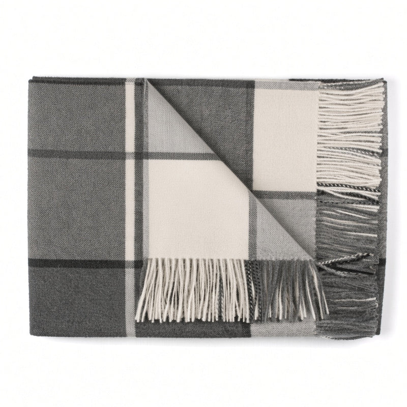 Load image into Gallery viewer, Horizon Stripe Alpaca Throw