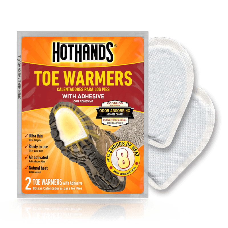 Load image into Gallery viewer, HotHands Toe Warmers - Long Lasting Safe Natural Odorless Air Activated Warmers - Up to 8 Hours of Heat - 40 Pair