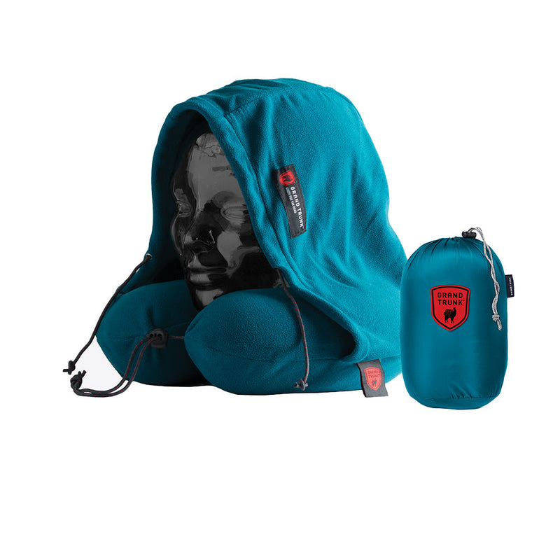 Load image into Gallery viewer, Hooded Travel Neck Pillow