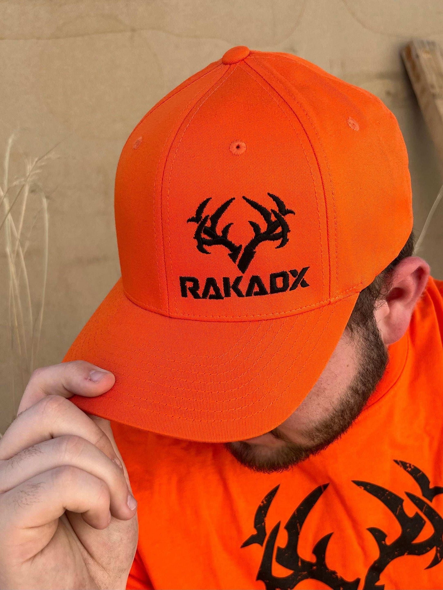 Hunter Orange Flex Hat - Skoutley Outdoors LLC