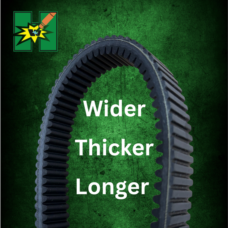 Load image into Gallery viewer, Hunterworks (Rocks & Mud) CVT Drive Belt for 2016-2026 Polaris RZR Turbo/RZR Pro/RZR Turbo R/RZR Turbo S