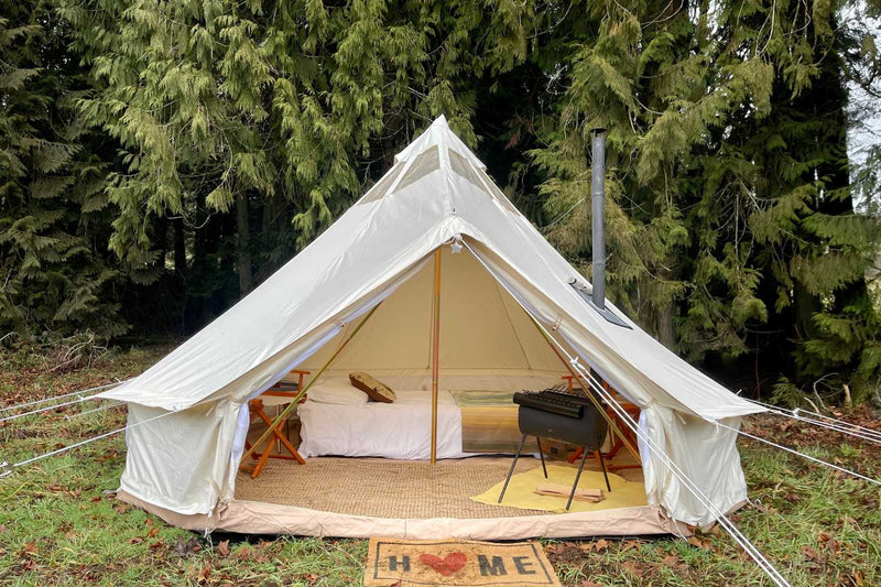 Load image into Gallery viewer, 13' (4M) Stella™ Stargazing Canvas Tent