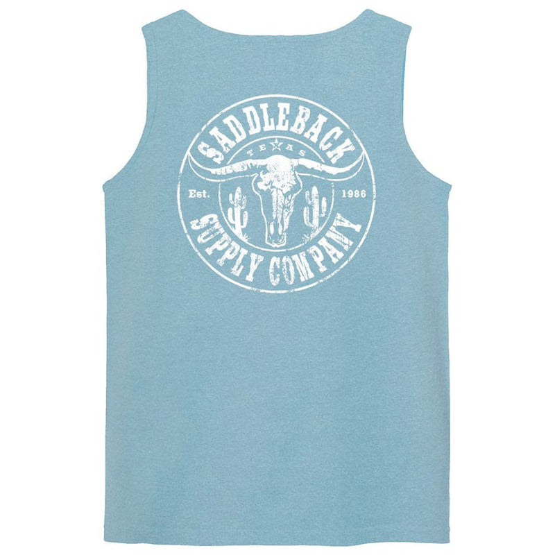 Load image into Gallery viewer, Desert Skull Pigment Tank Top