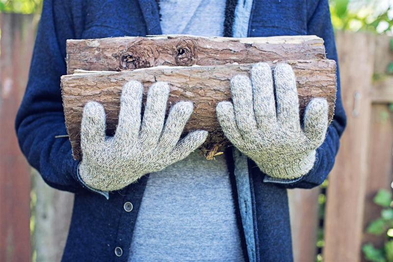 Load image into Gallery viewer, Iditarod 100% Alpaca Double-Thick Reversible Gloves