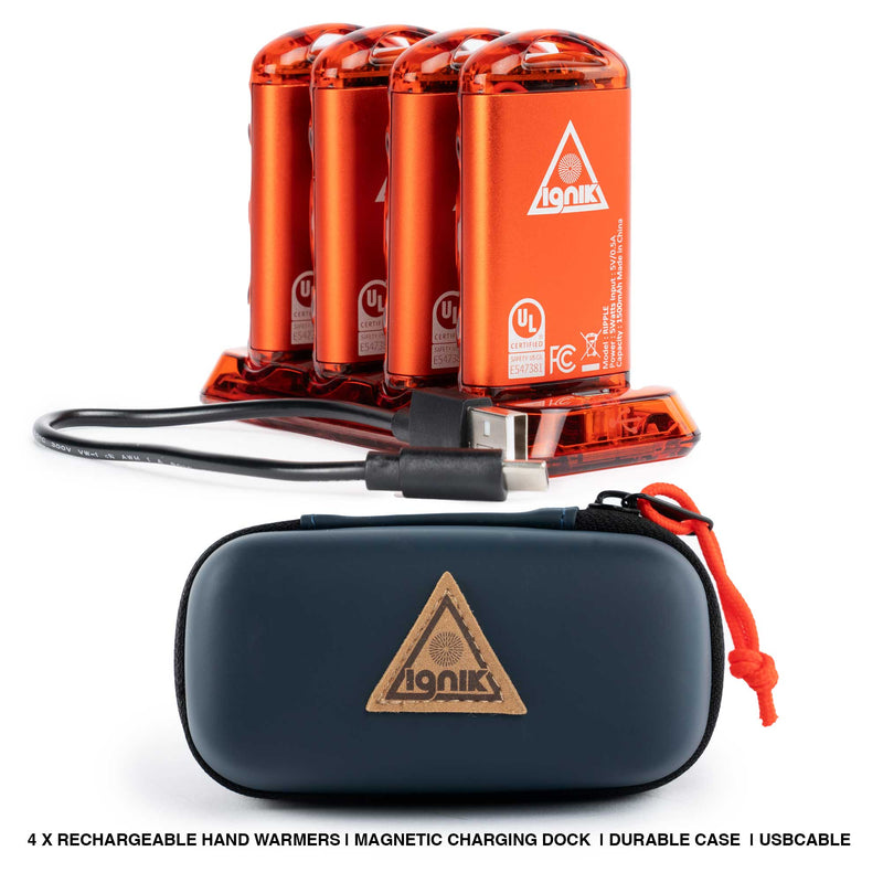 Load image into Gallery viewer, Ripple Rechargeable Hand Warmers 4-Pack