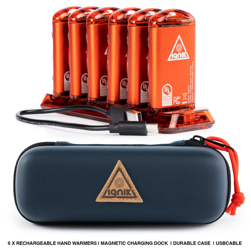 Load image into Gallery viewer, Ripple Rechargeable Hand Warmers 4-Pack