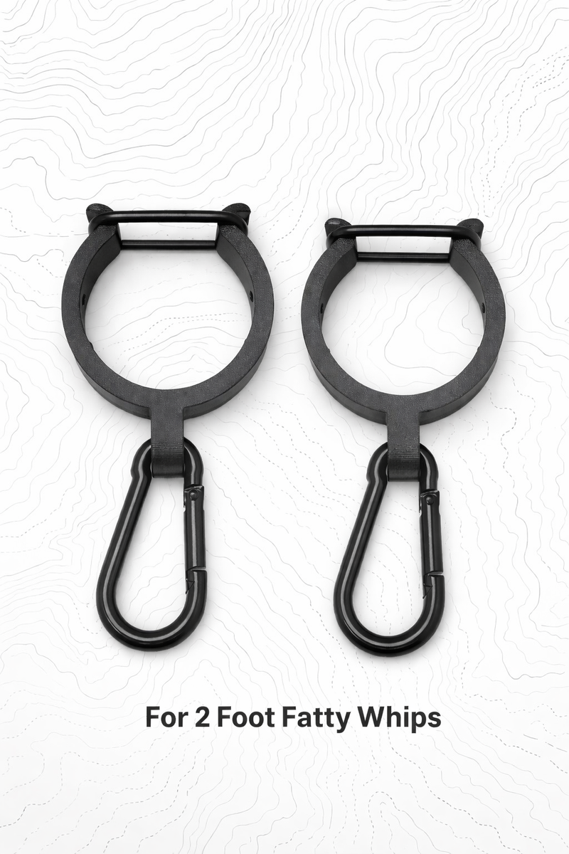 Load image into Gallery viewer, 2" Fatty Whip Flag Clips