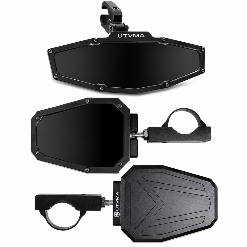 Load image into Gallery viewer, UTVMA Rearview and Sideview Mirror Kit