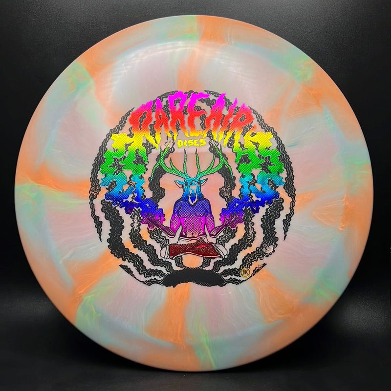 Load image into Gallery viewer, Swirly Apex Longhorn - Custom RAD Elk Man Stamp!