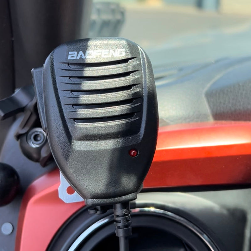 Load image into Gallery viewer, Clip style / Baofeng Radio and Mic Mount with 1" Ball Adapter