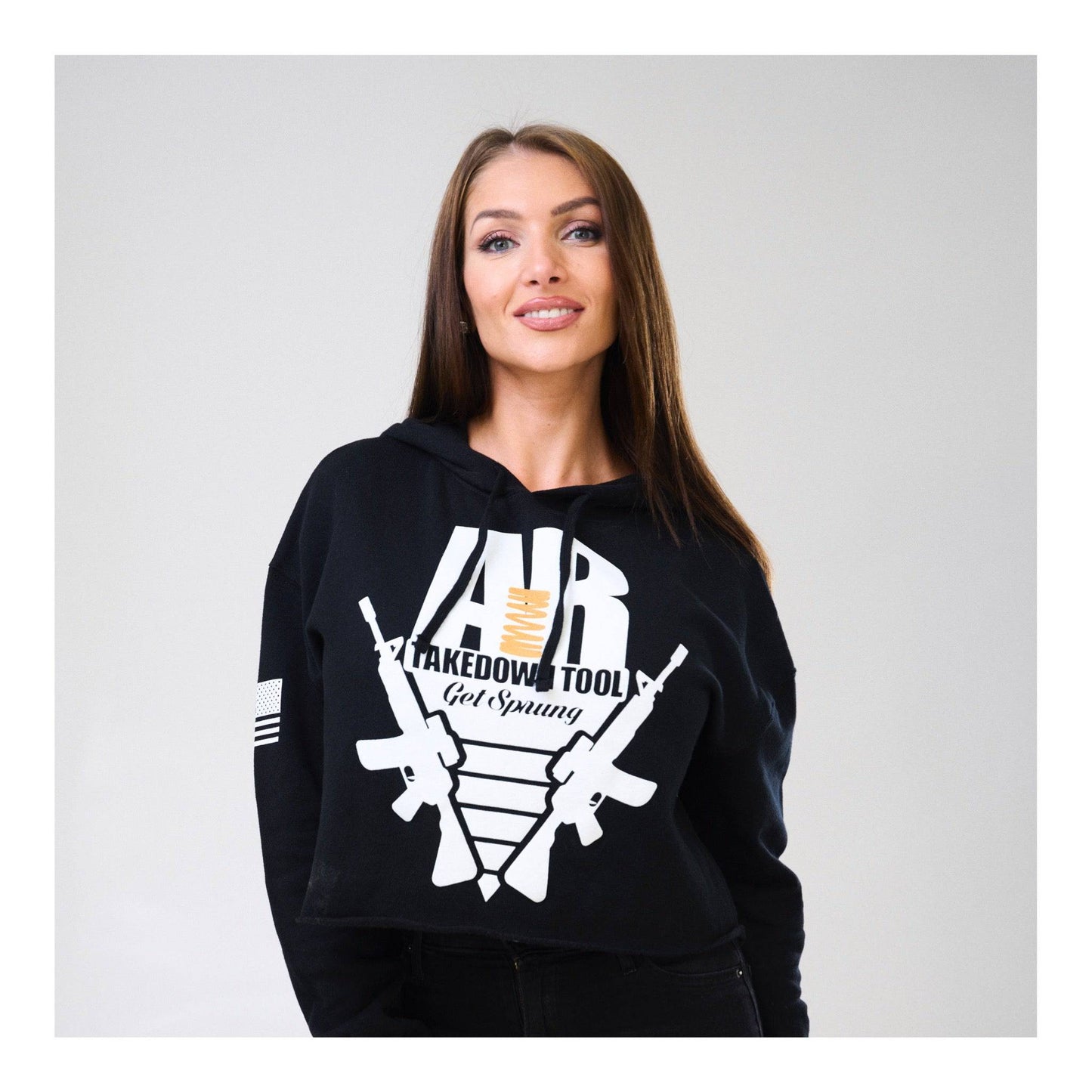 Get Sprung Authentic V3 The TAKEDOWN unisex black Sweatshirt xs-xxxl