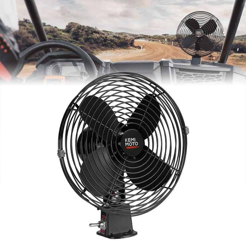 Load image into Gallery viewer, UTV 12V 8'' Cooling Fan for Car,Truck,RV