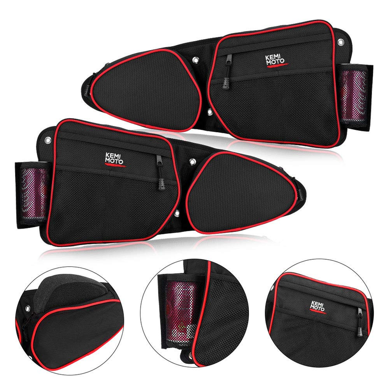 Load image into Gallery viewer, Front Side Door Bags with Knee Pad for Polaris RZR XP 1000