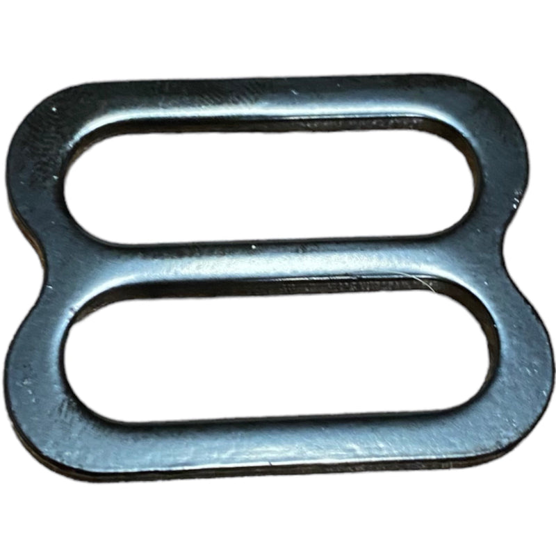 Load image into Gallery viewer, 1" Dull Black Resin Stamped Steel Slide 20 PACK | SLIDE1BLK3100