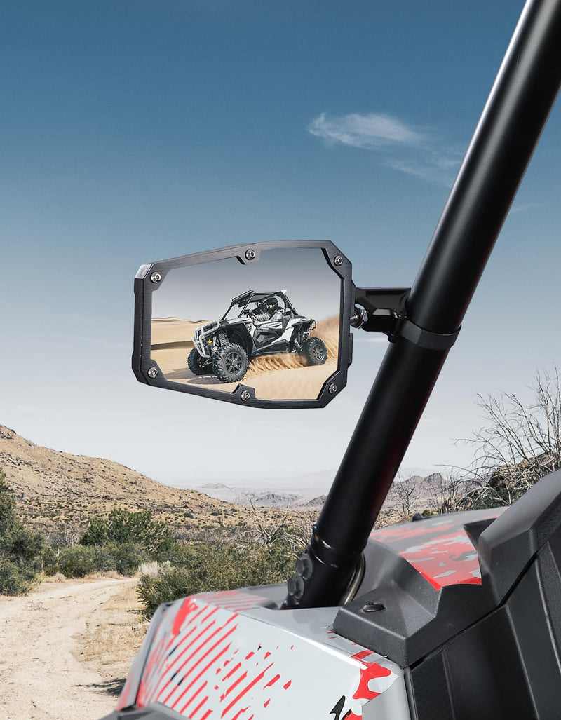 Load image into Gallery viewer, UTV Universal 1.5-1.875 In Side Mirrors for Polaris/Can-Am/Kawasaki