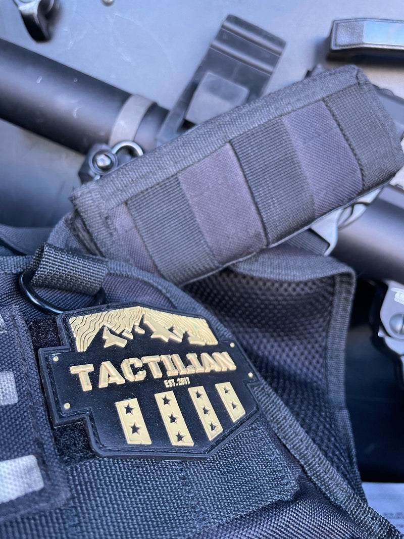 Load image into Gallery viewer, Tactilian Coyote Tan Stars and Stripes PVC Patch