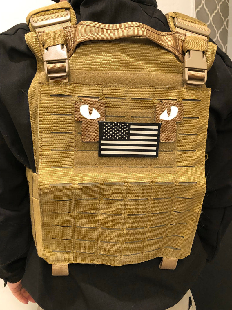 Load image into Gallery viewer, (PAIR) Tactical "Cat Eyes" Patches