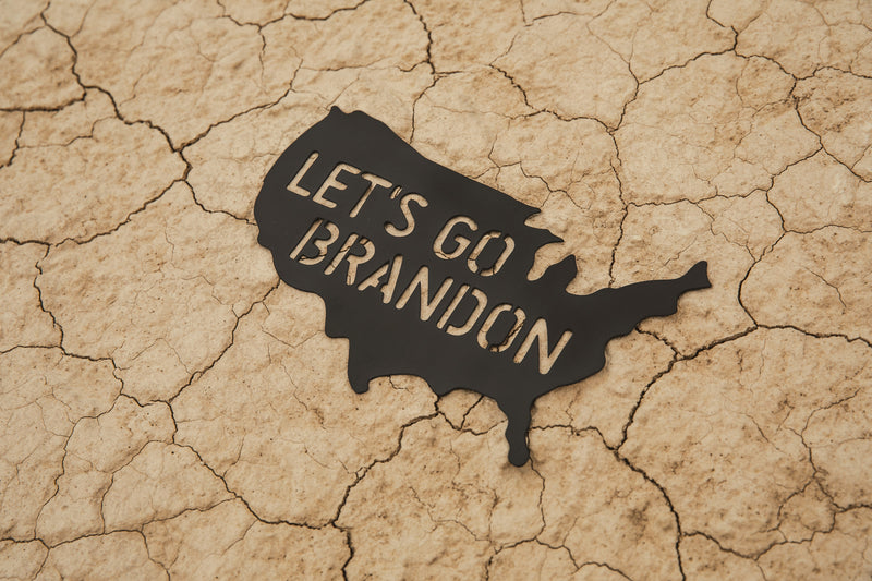 Load image into Gallery viewer, Let’s Go Brandon USA Vehicle Magnet