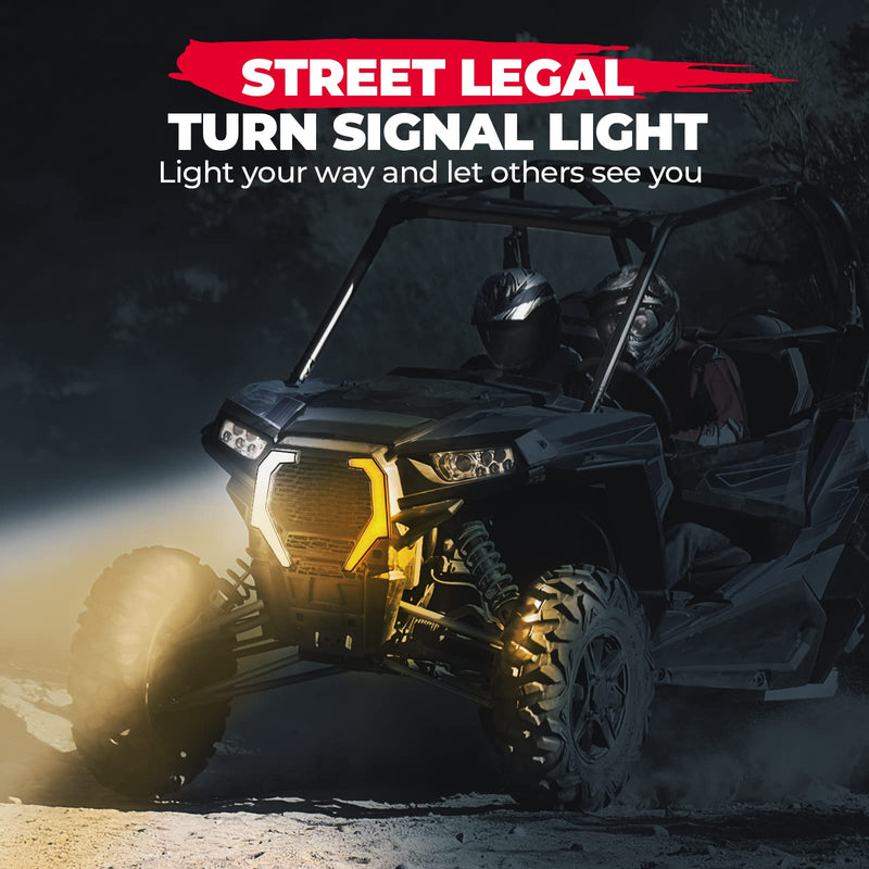 Load image into Gallery viewer, Turn Signal Fang Lights for Polaris RZR XP 1000/ XP 4 1000