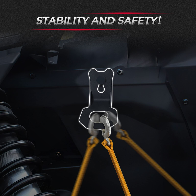 Load image into Gallery viewer, 4PCS Tie Down Brackets Hooks for Can Am Maverick X3/MAX