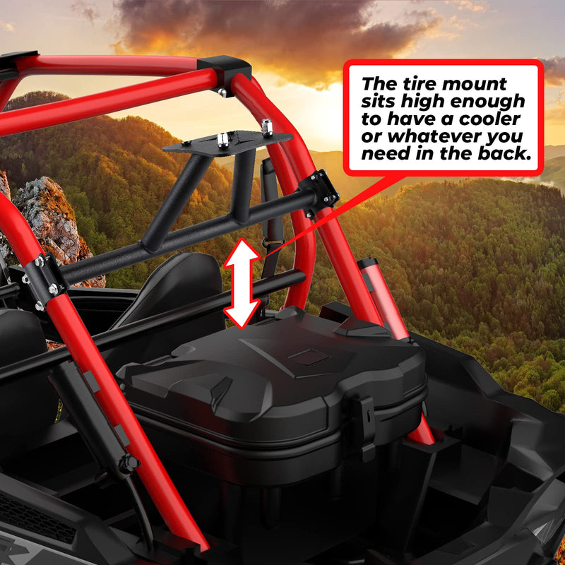 Load image into Gallery viewer, Spare Tire Carrier Mount for Polaris RZR XP 1000/4 1000 /Turbo