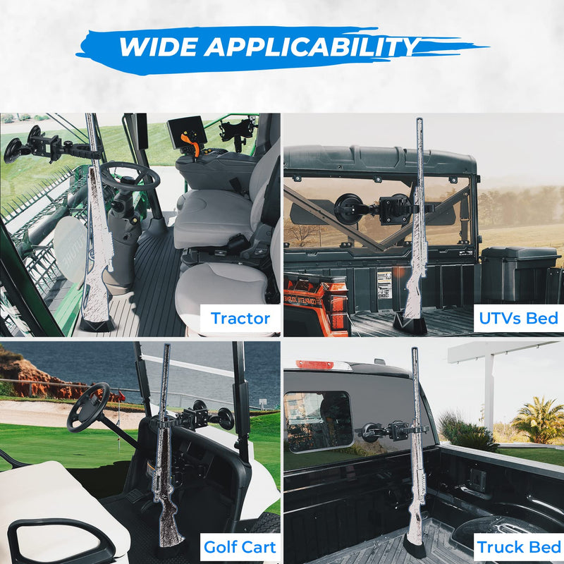 Load image into Gallery viewer, Tractor Gun Holder Rack for Glass Windshield