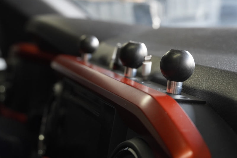 Load image into Gallery viewer, 1" Ball mount with hardware for DMM and DSM (V2)