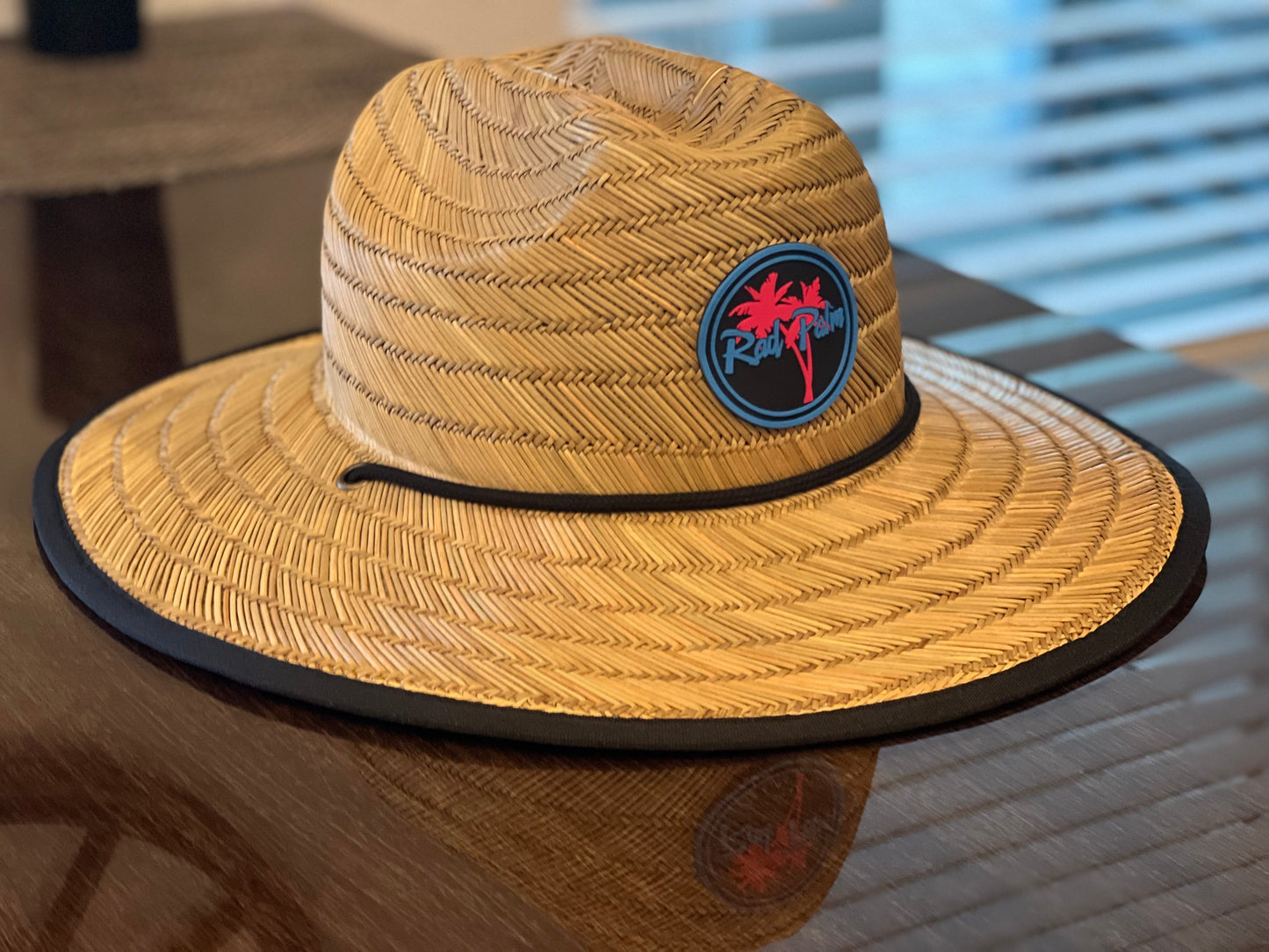 High Capacity Hibiscus Straw Hat