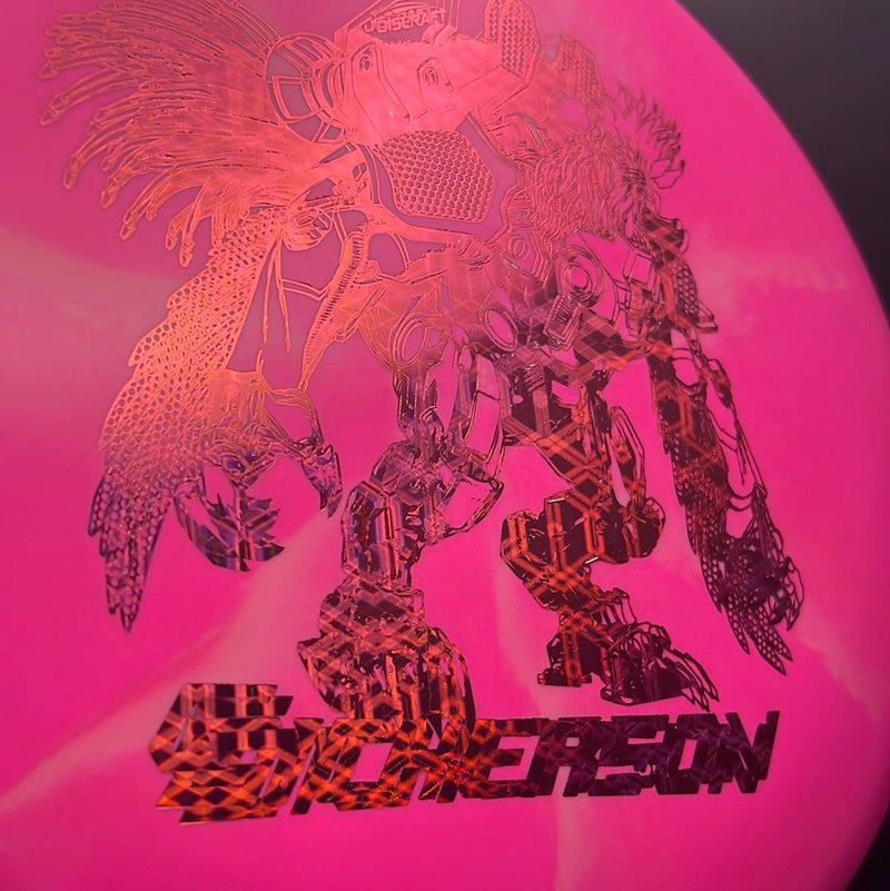 Load image into Gallery viewer, Swirl ESP Buzzz - Double Stamp! Chris Dickerson Robot Chicken 2023