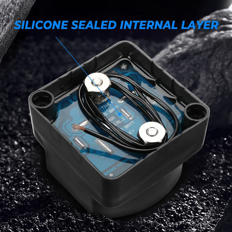 Load image into Gallery viewer, 12V 140A Dual Battery Waterproof Voltage Sensitive Relay