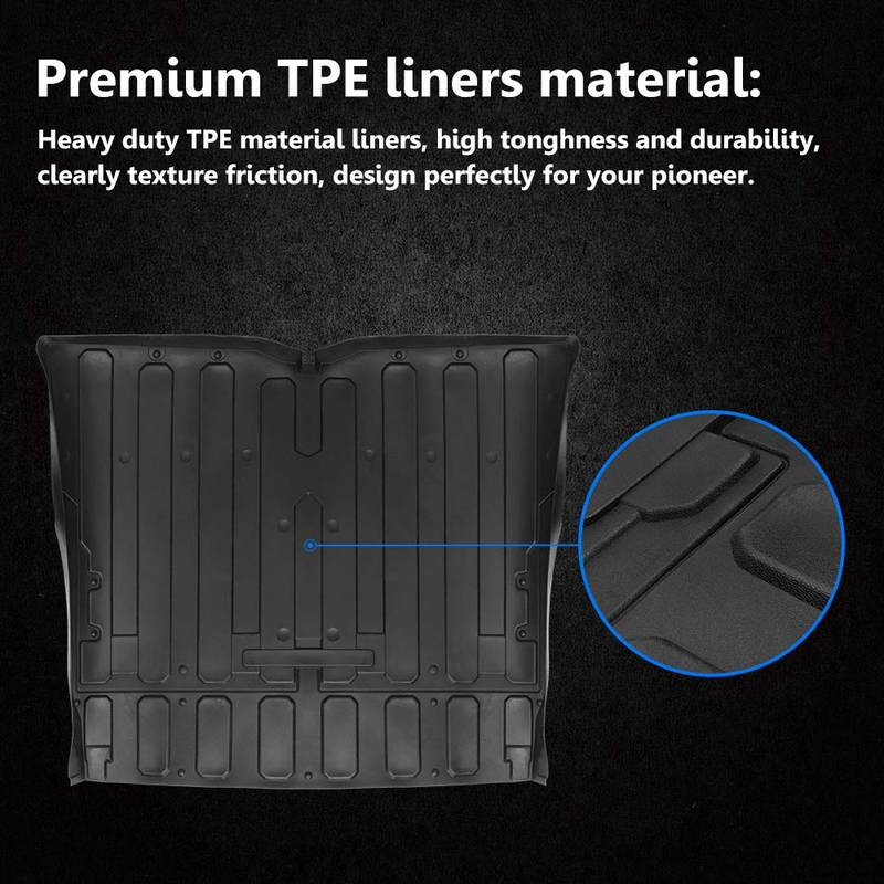 Load image into Gallery viewer, Rubber Bed Mat Liner for Pioneer 1000-5 2016-2025
