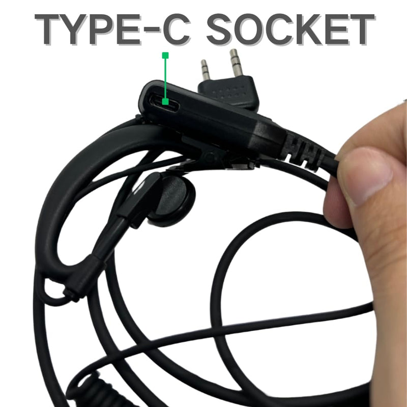 Load image into Gallery viewer, Ruyage AI Noise Reduction Headset Cable for Analog Two Way Radio