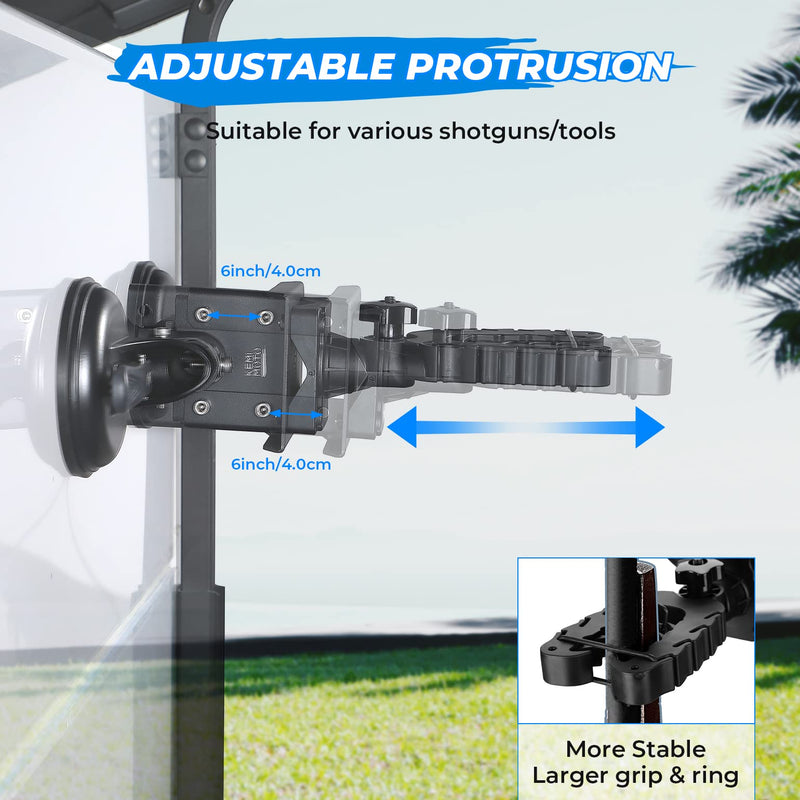 Load image into Gallery viewer, Tractor Gun Holder Rack for Glass Windshield