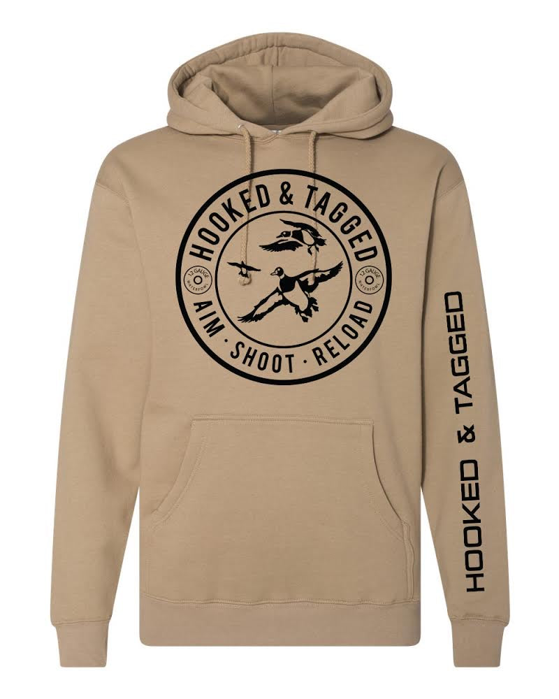 Load image into Gallery viewer, Aim. Shoot. Reload. Hoodie
