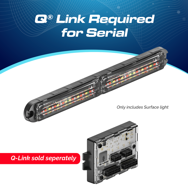Load image into Gallery viewer, Feniex Q Series Flat Wide Surface Mount LED Grille Light
