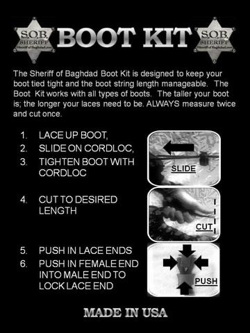 Boot Kit - Streamlined Boot Lace Management
