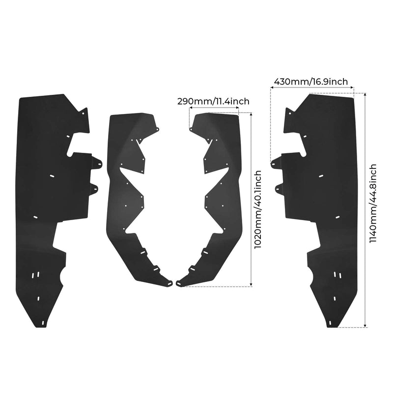 Load image into Gallery viewer, Fender Flares For Talon 1000x 1000r 1000x4