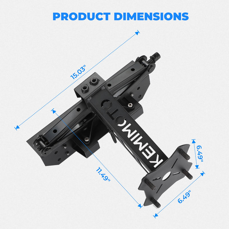 Load image into Gallery viewer, UTV Spare Tire Mount for Polaris Ranger 500 1000 XP 1000