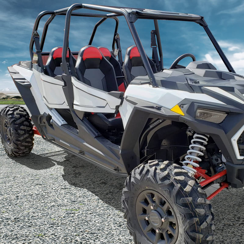 Load image into Gallery viewer, Steel Nerf Bars Fit Polaris RZR XP 4 1000 / 4 Turbo 2014-2023