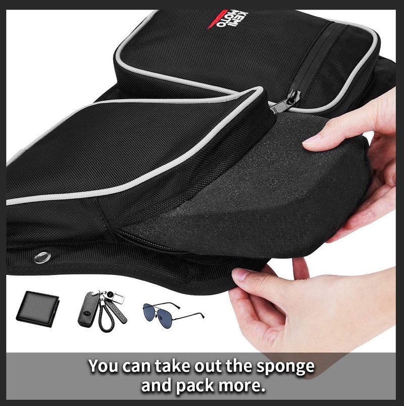 Load image into Gallery viewer, Rear Door Bags with Knee Pad for Polaris RZR XP 4 1000 2014-2023