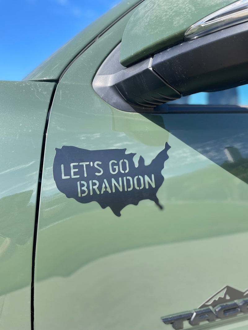 Load image into Gallery viewer, Let’s Go Brandon USA Vehicle Magnet