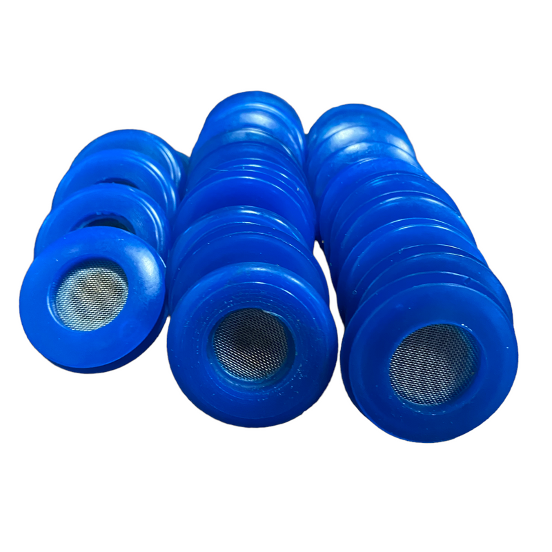 Load image into Gallery viewer, Polyurethane Gladhand Seal With Filter, Blue 25 PACK| 10017BF