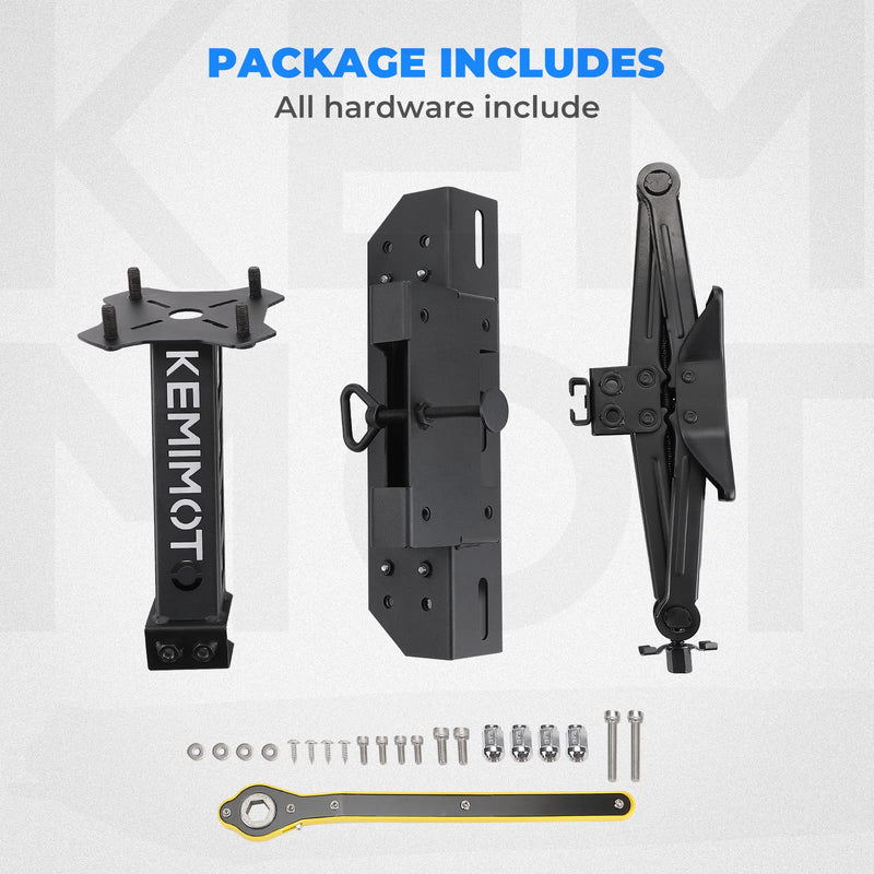Load image into Gallery viewer, UTV Spare Tire Mount for Polaris Ranger 500 1000 XP 1000